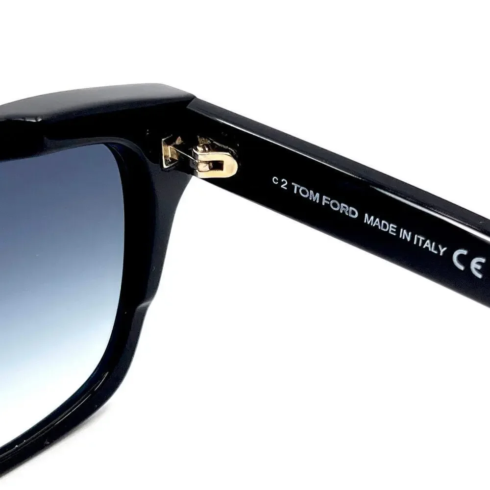 New! TOM FORD Lauren-02 Sunglasses TF614 01C, Authentic